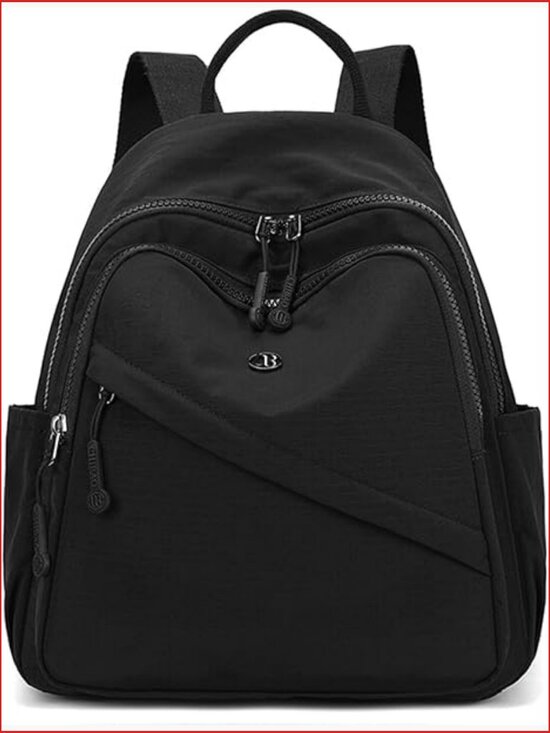 Mini Nylon Travel Backpack Purse, Cute Lightweight Daypack for Women